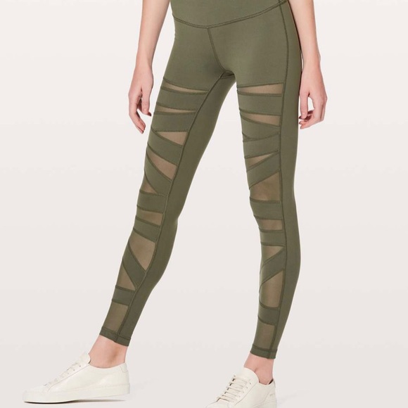 lululemon athletica Pants - Wunder under tech mesh special edition high rise